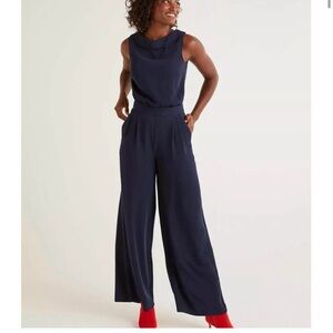 Boden Clarissa Jumpsuit, navy like new